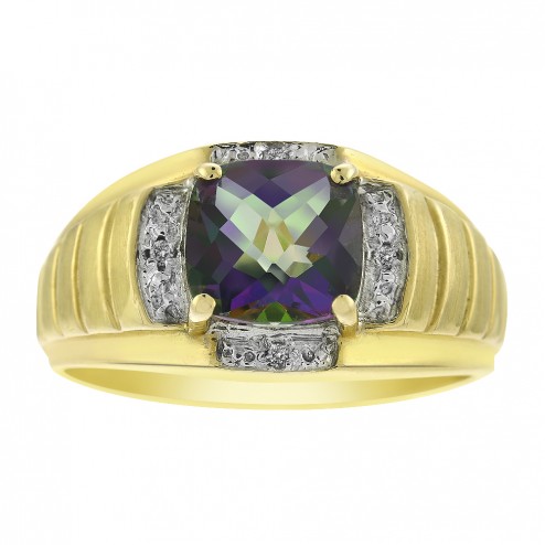1-20-carat-rainbow-topaz-and-0-04-carat-diamond-gemstone-ring-10k-yellow-gold