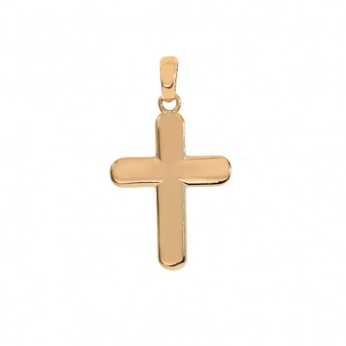 Genuine Tiffany & Co 18K Yellow Gold Cross Pendant 