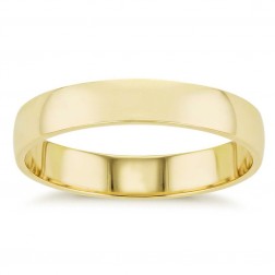3.6 mm 14K Yellow Gold Wedding Band Ring