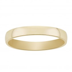 4.0mm 14K Yellow Gold Comfort Fit Men's Ring