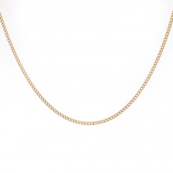 14K Yellow Gold Curb Link 18 Inch Chain 6.0 Grams 