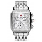 Michele Deco Diamond Classic in Stainless Steel Mother of Pearl Dial mww06a000028