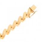 9.5mm 14K Yellow Gold San Marco Fancy Bracelet