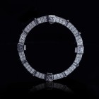 2.00 Carat Round Diamond Bezel for Breitling Super Avenger A13370 Stainless Steel 48.4 mm