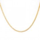 14K Yellow Gold Curb Link 18 Inch Chain 7.8 Grams 
