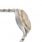Rolex Lady Datejust 26 18K Yellow Gold & Steel Watch Custom Diamond Bezel 69173