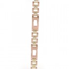 Genuine Tiffany & Co. Mens Vintage 14K Rose & Yellow Gold Link Bracelet