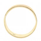 6.3mm 14K Yellow Gold Comfort Fit Wedding Band