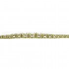 3.10 Round Carat Diamond Graduated Tennis Bracelet in 14k Yellow Gold
