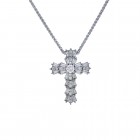 1-05-carat-baguette-and-round-cut-diamond-cross-pendant-14k-white-gold