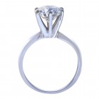 2.00 Carat GIA Certified Round Diamond Solitaire Engagement Ring 14K White Gold