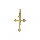 14K Yellow Gold Coptic Crucifix Pendant