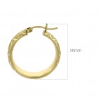 14k-yellow-gold-diamond-cut-elegant-round-hoop-earrings-5-6gram