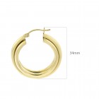14k-yellow-gold-three-rings-dangle-hoop-earrings-5-9gram